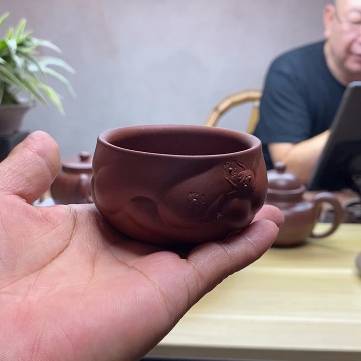 【闪购商品】茶杯段泥那****钱主人杯容量120