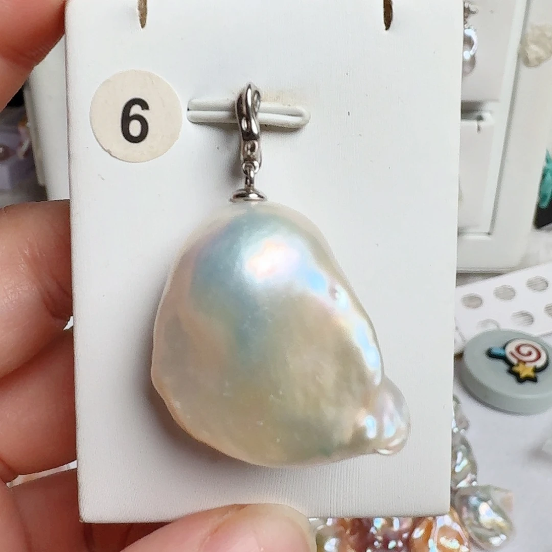 淡水珍珠颈饰银S925镶嵌