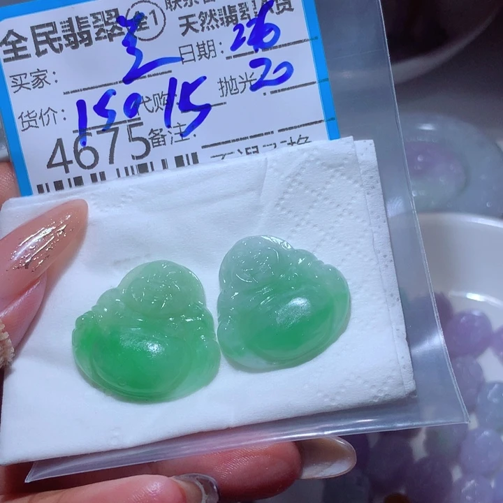 定制翡翠未镶嵌兰*花