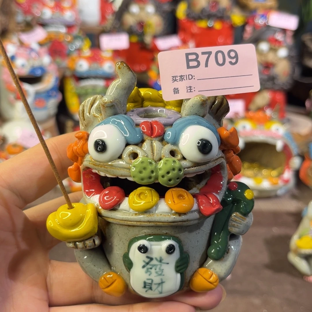 泥塑纯手工茶宠摆件