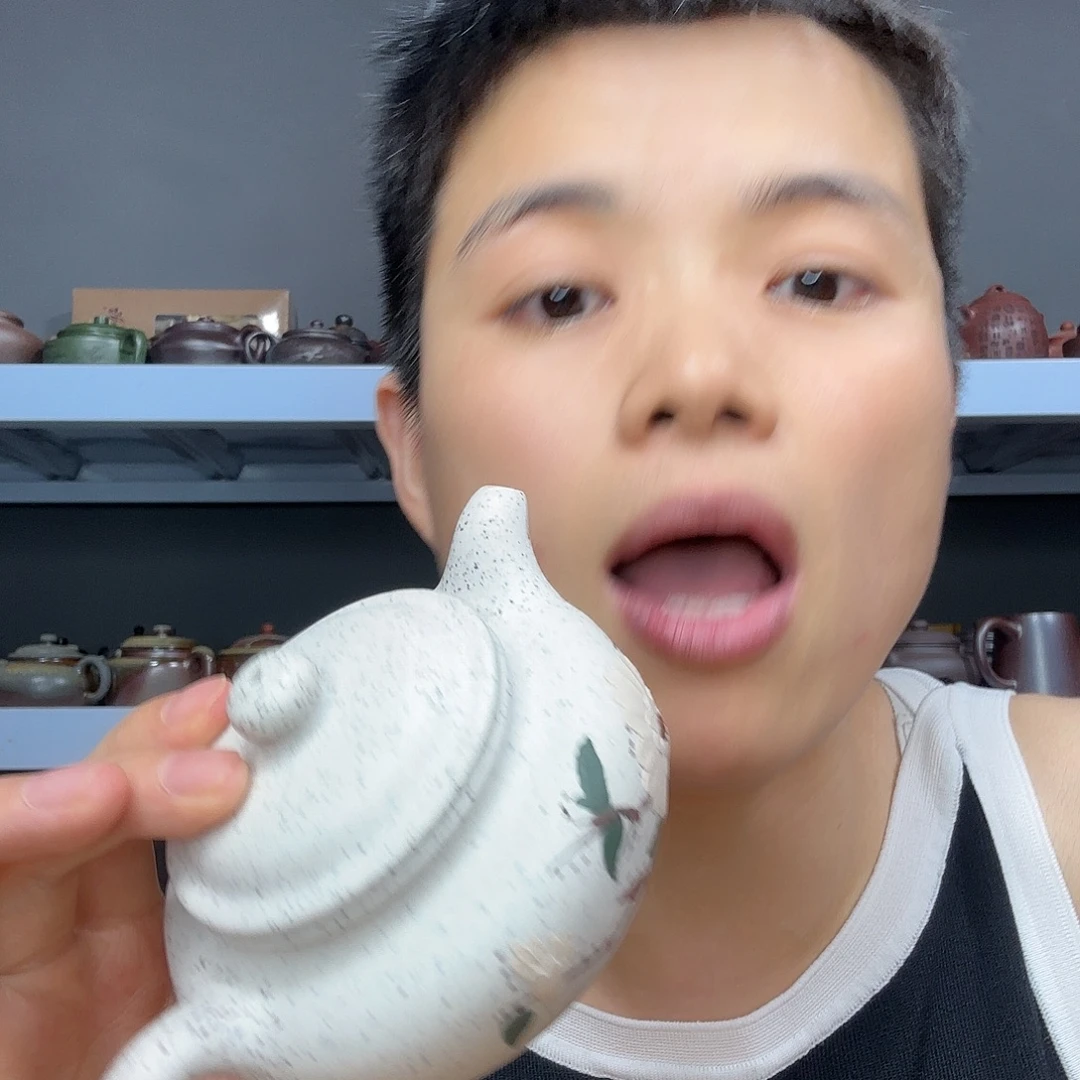 茶壶底槽青民间手艺人全手工制作