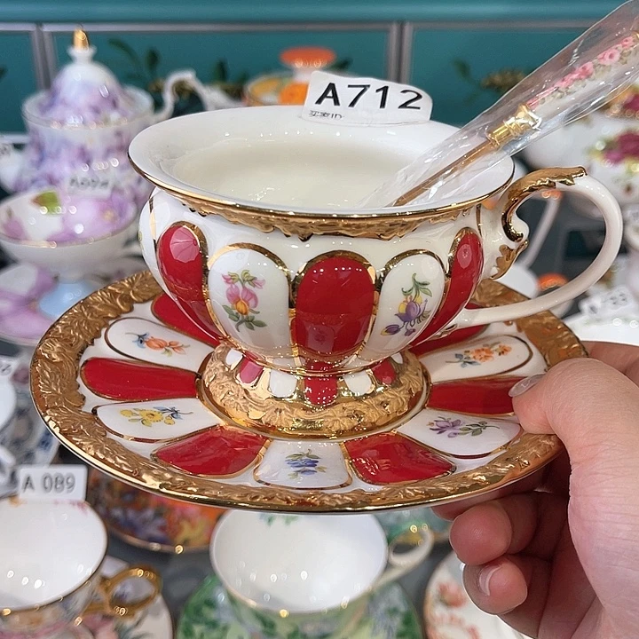 骨瓷咖啡杯咖啡杯礼盒装