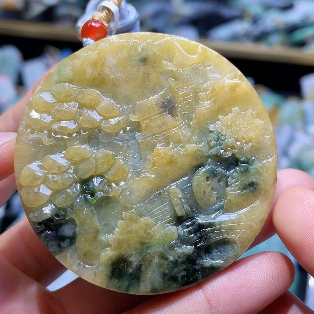 颈饰未镶嵌翡翠一