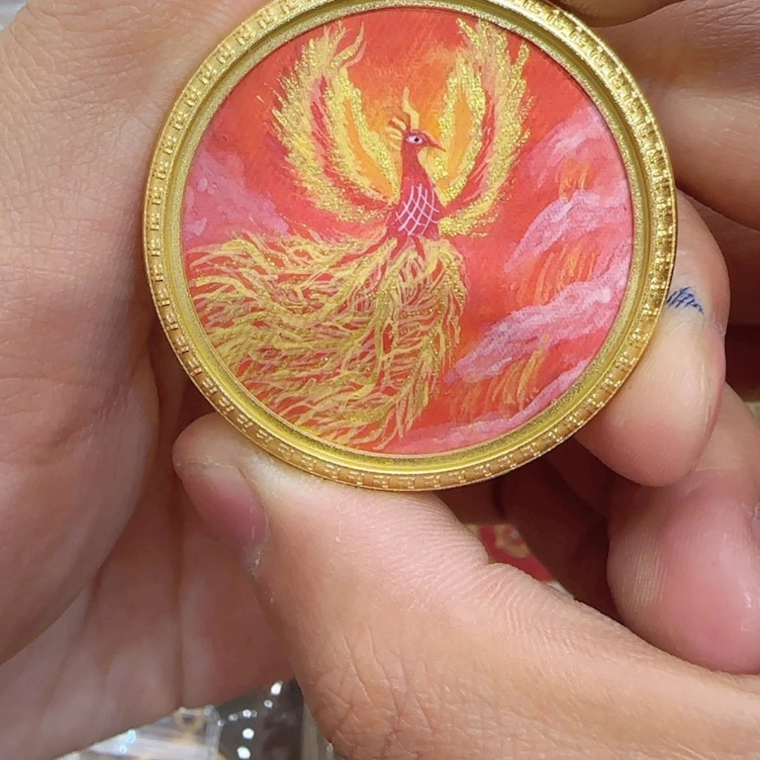 吊坠天**滋木槿手绘直播间A011