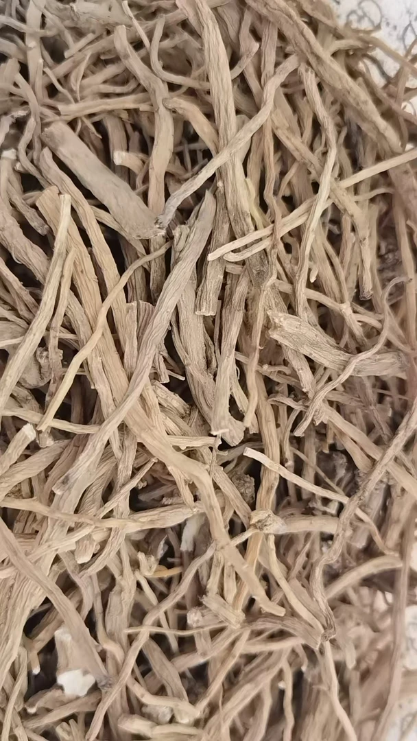 甘肃 渭源党参尾条和残次品