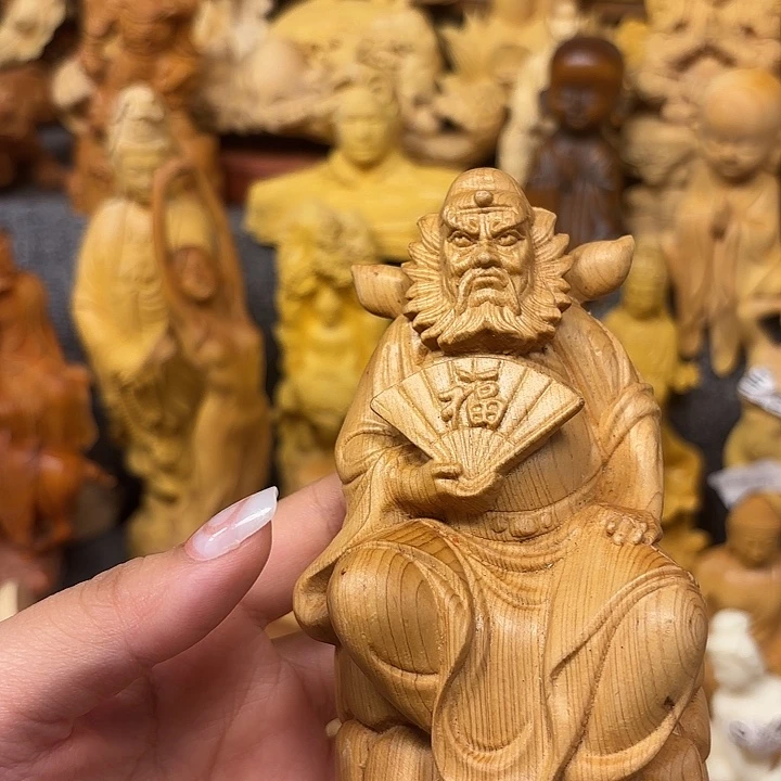柏木（崖柏）崖柏瑕疵钟馗
