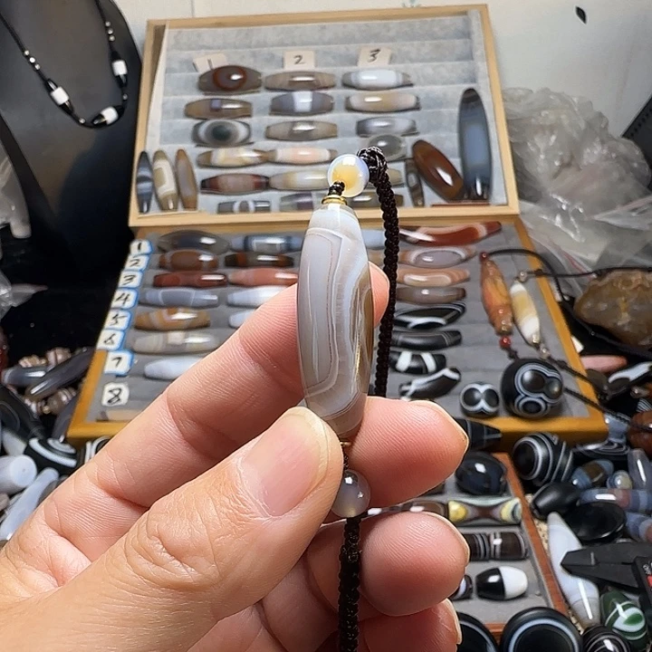 玛瑙/玉髓未镶嵌吊坠(不含链)