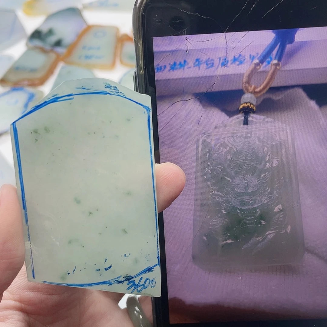 未镶嵌定制翡翠包工