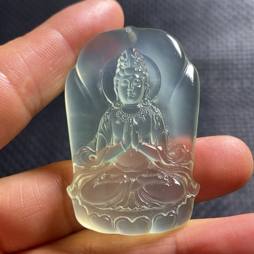 【闪购商品】蛇纹石玉未镶嵌颈饰