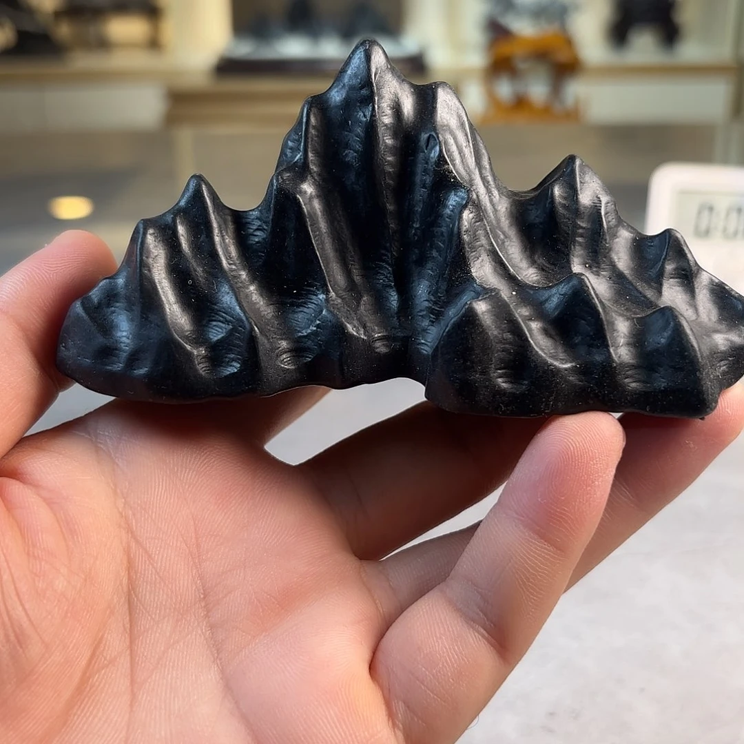 灵璧石手工雕刻奇石摆件