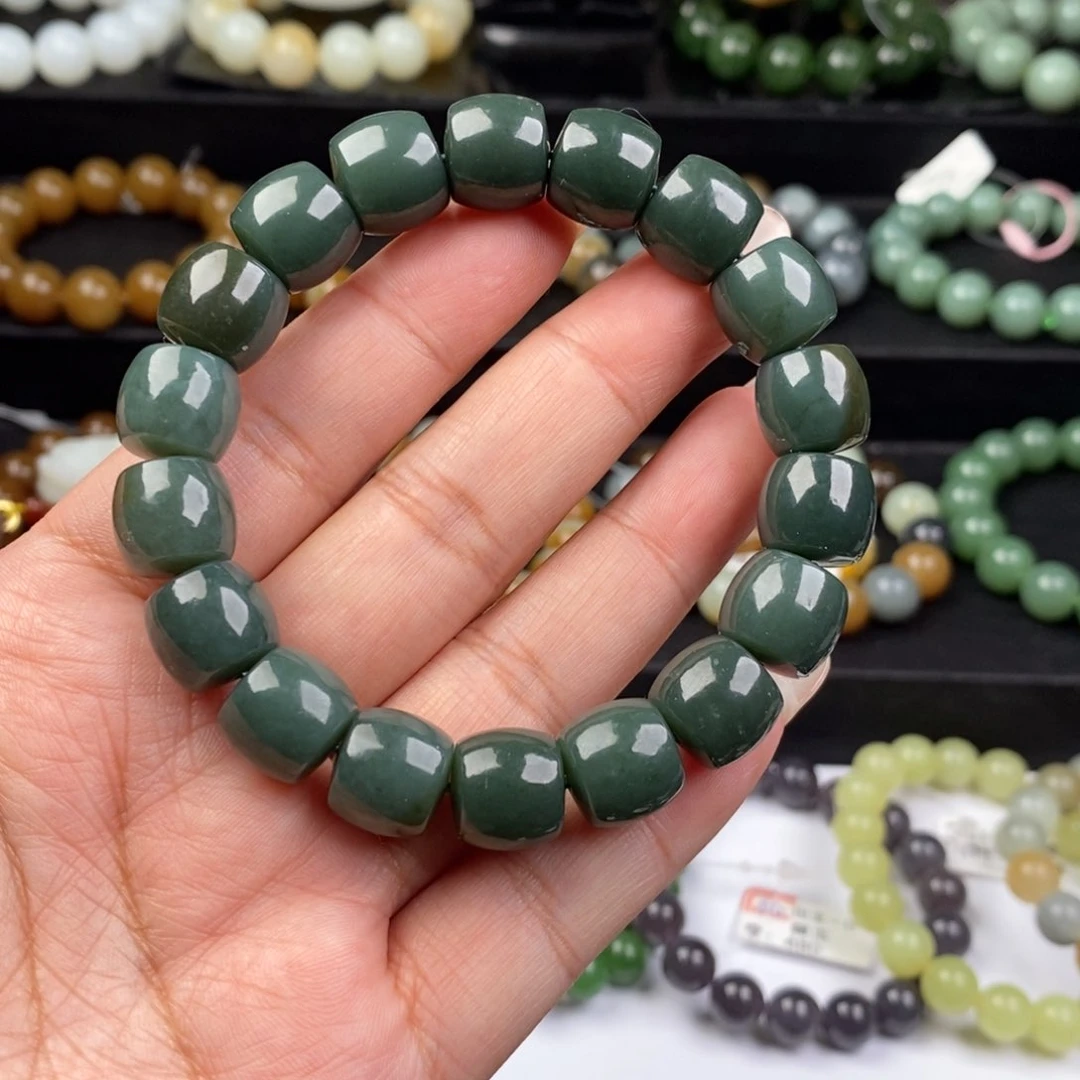 和田玉手串未镶嵌