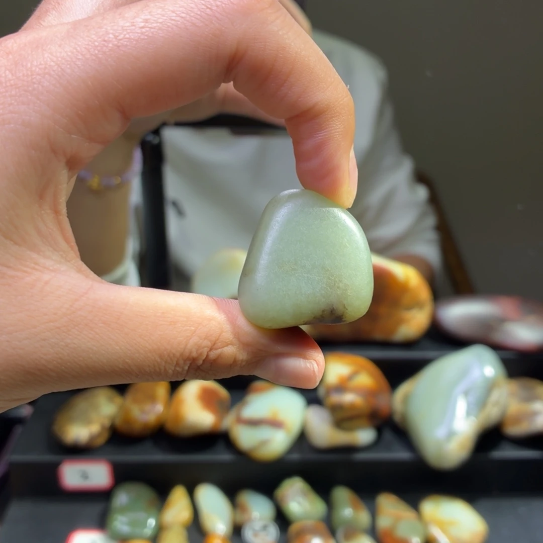 和田玉未镶嵌挂件31.1