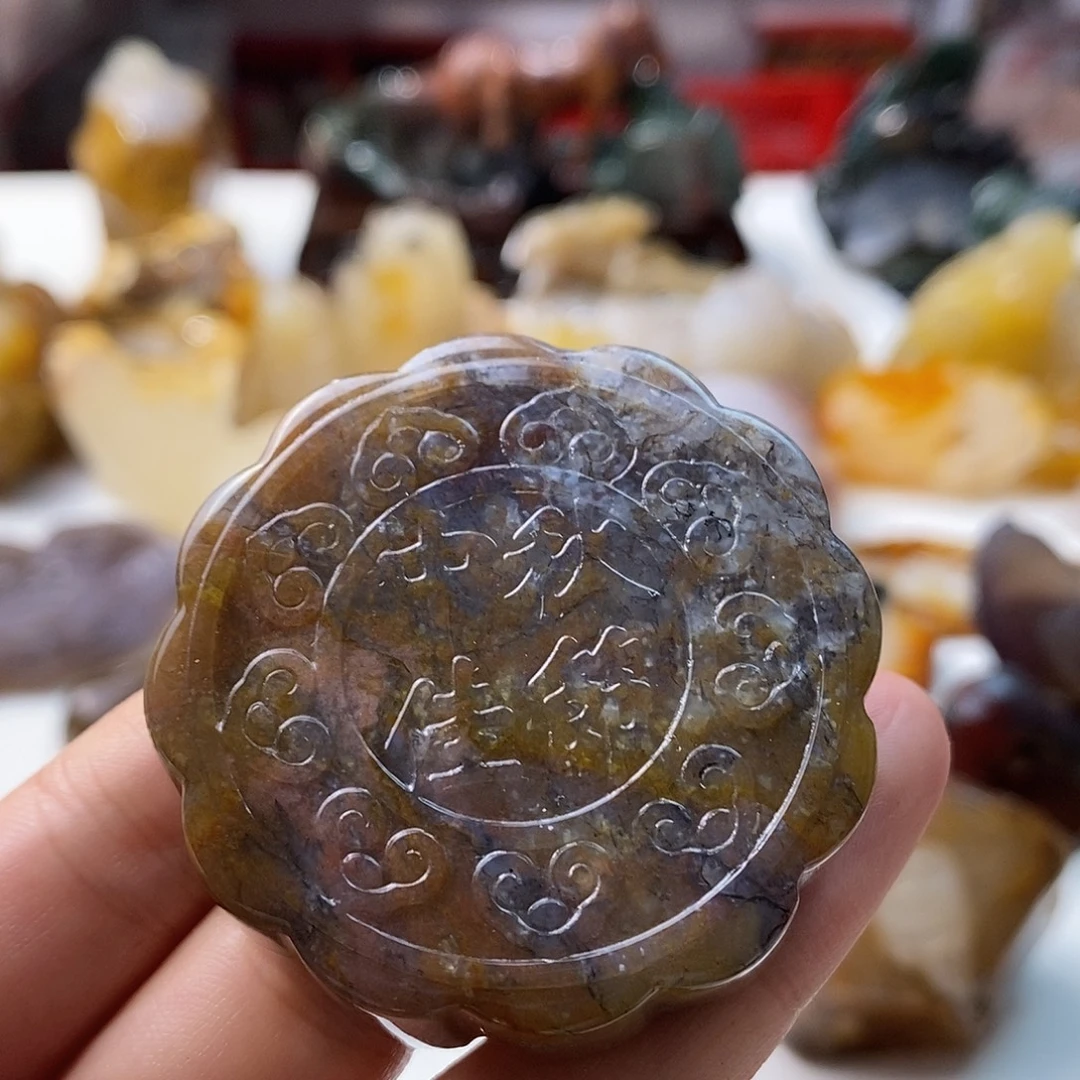 玛瑙/玉髓未镶嵌颈饰