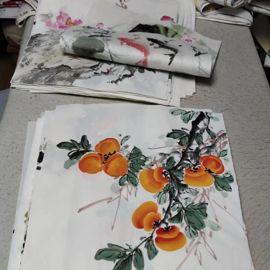 六***天国画国画花鸟花鸟花鸟