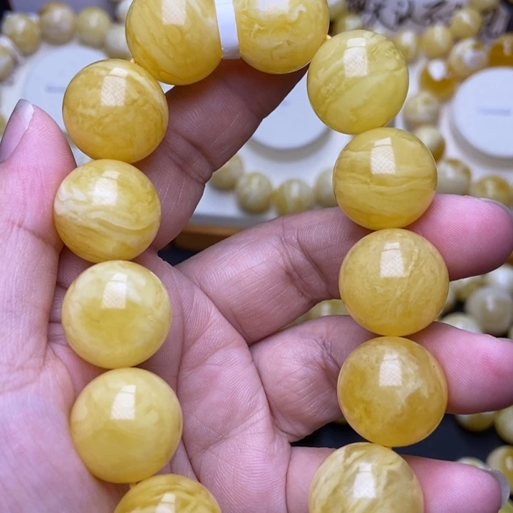 未镶嵌琥珀裸石蜜蜡9