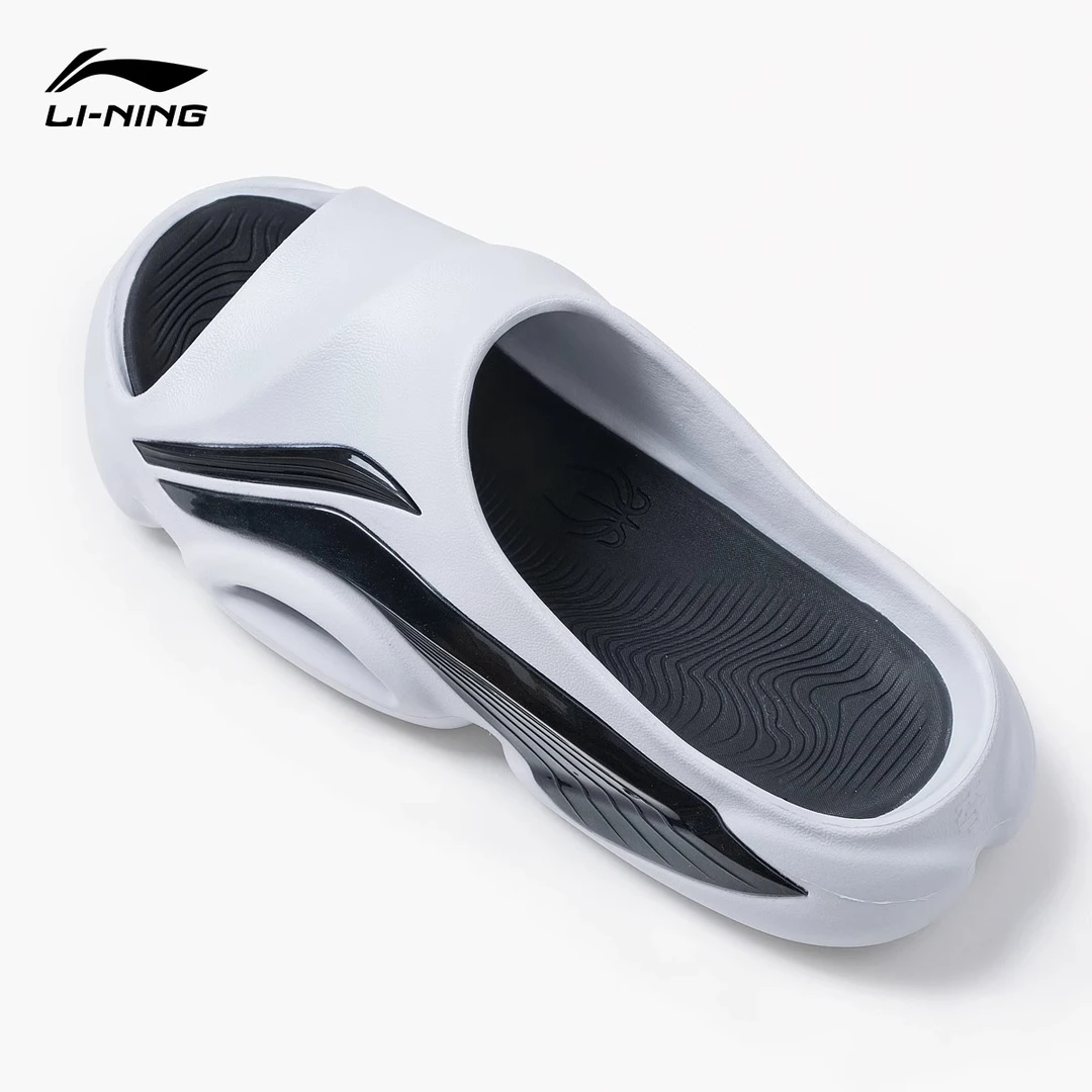 LI-NING/李宁反伍篮球运动拖鞋厚底轻便室外耐磨软底防滑户外男鞋