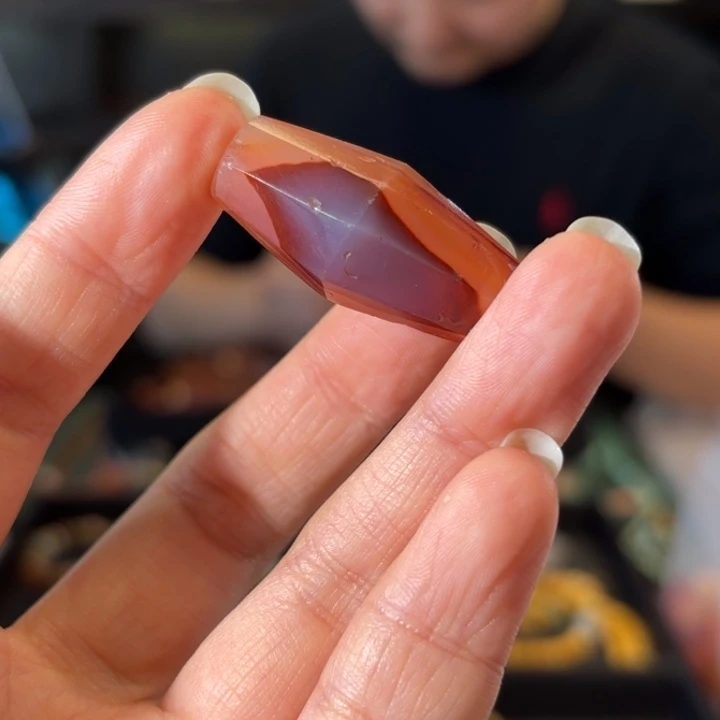 粗***饭玛瑙/玉髓未镶嵌颈饰