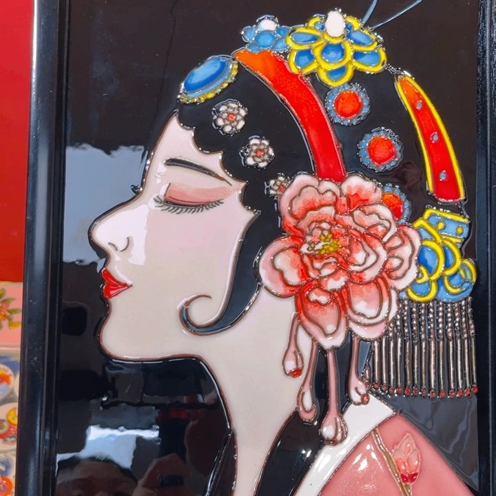 瓷片瓷板画艺术作品