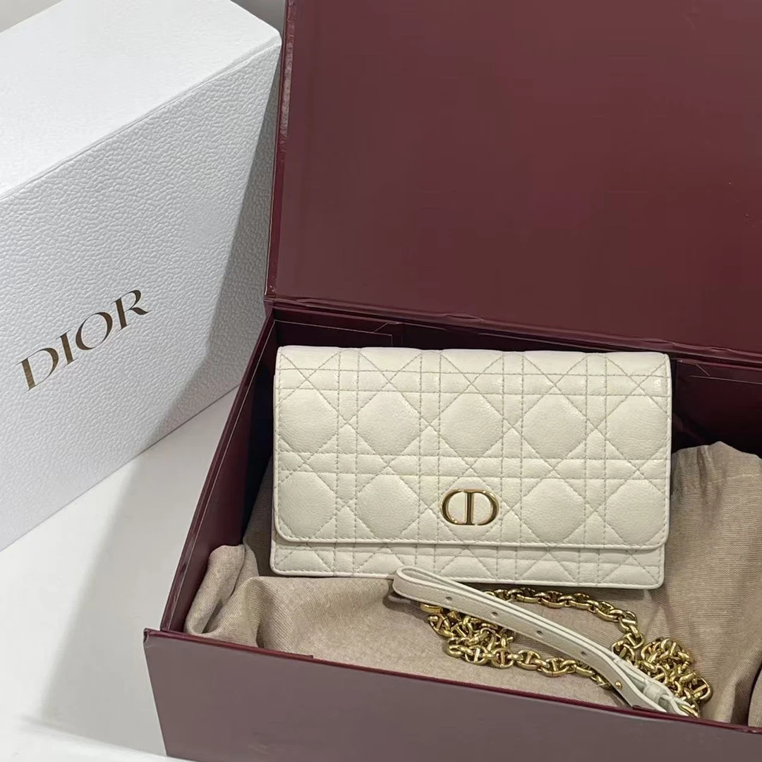 99新 DIOR/迪奥 Dior 白色单肩包 hdy1629 8589