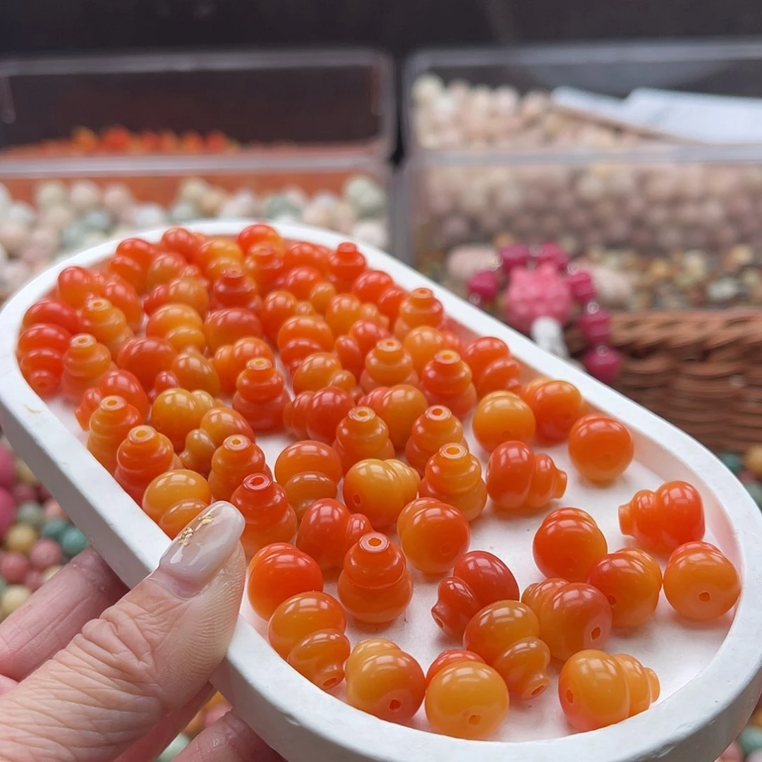 白玉菩提吊坠C/12mm/20+2颗