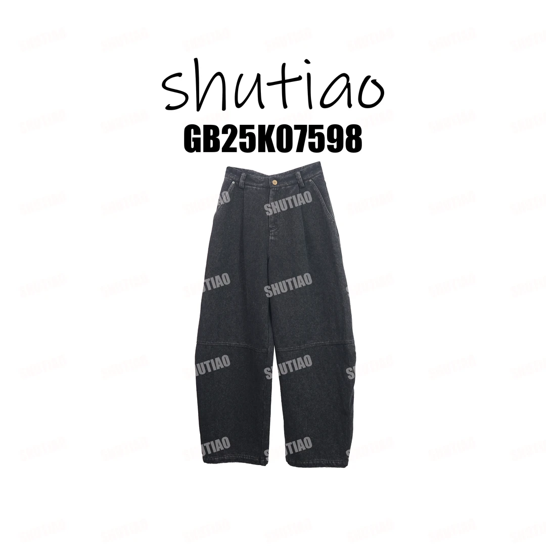 【SHUTIAO】2025秋冬：新款小众设计款裤子GB25K07598
