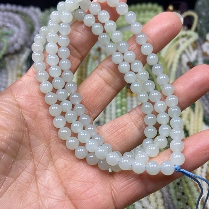 和田玉未镶嵌颈饰6