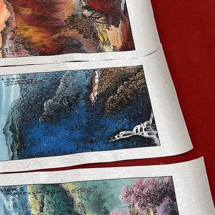 国画t****6新年快乐纯手工纯手绘