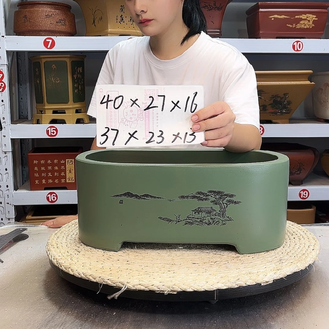 紫泥花盆紫砂花盆