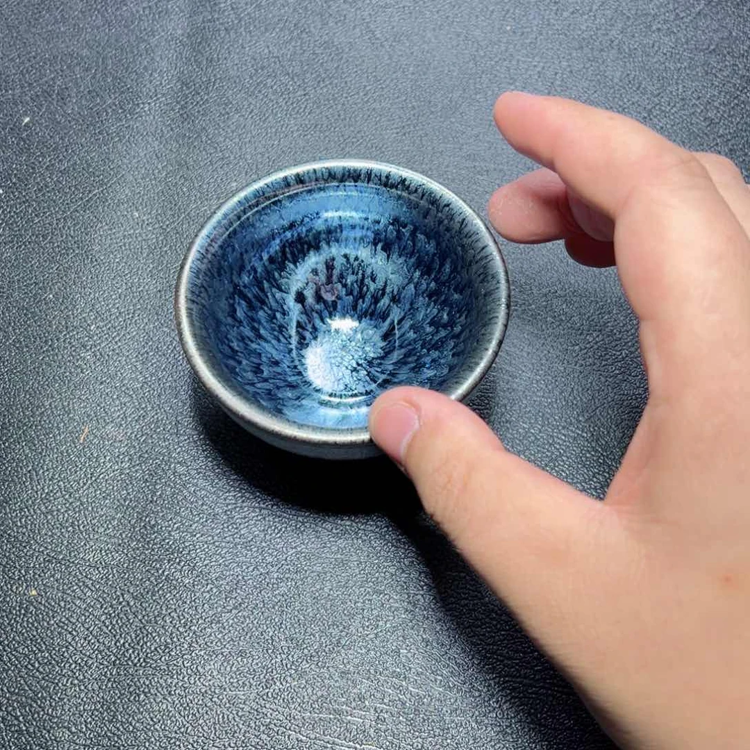 茶盏百花建窑建盏主人杯