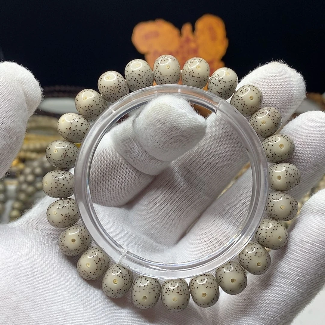 翘***袋星月菩提手串星月菩提11x9