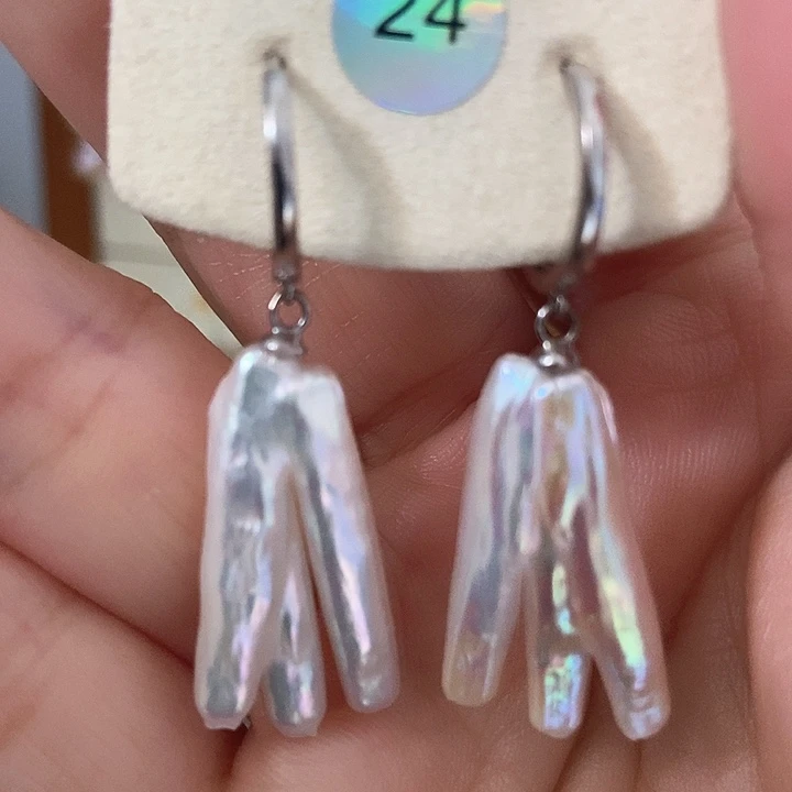 淡水珍珠耳饰未镶嵌?****r