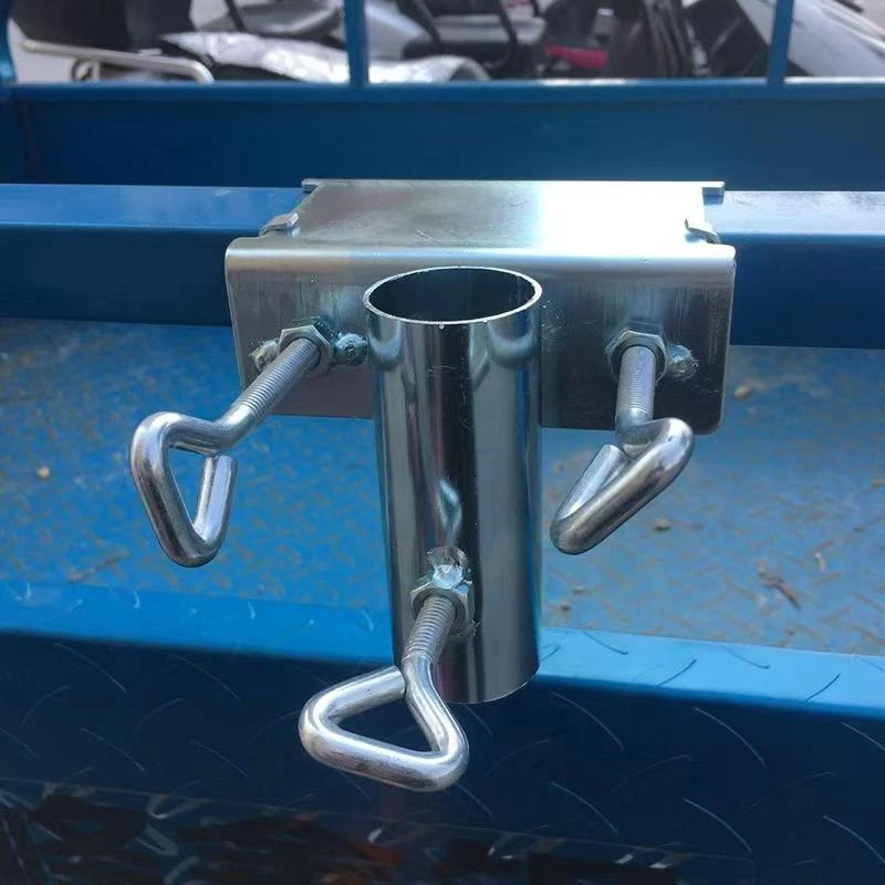 摆摊伞夹雨伞固定器三轮车大伞固定架太阳伞防雨支架夹扣雨伞支架