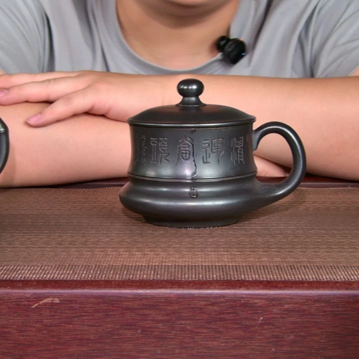 茶杯紫砂高货放漏