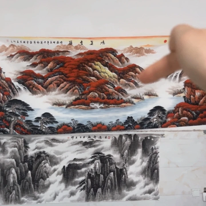 国画作品目录一首关于