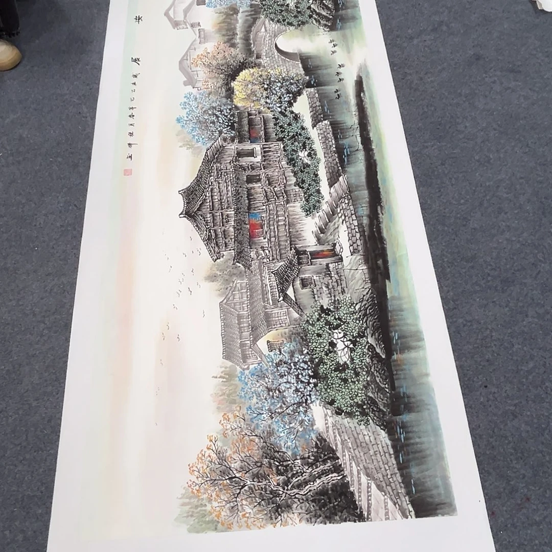 国画精品手绘作品