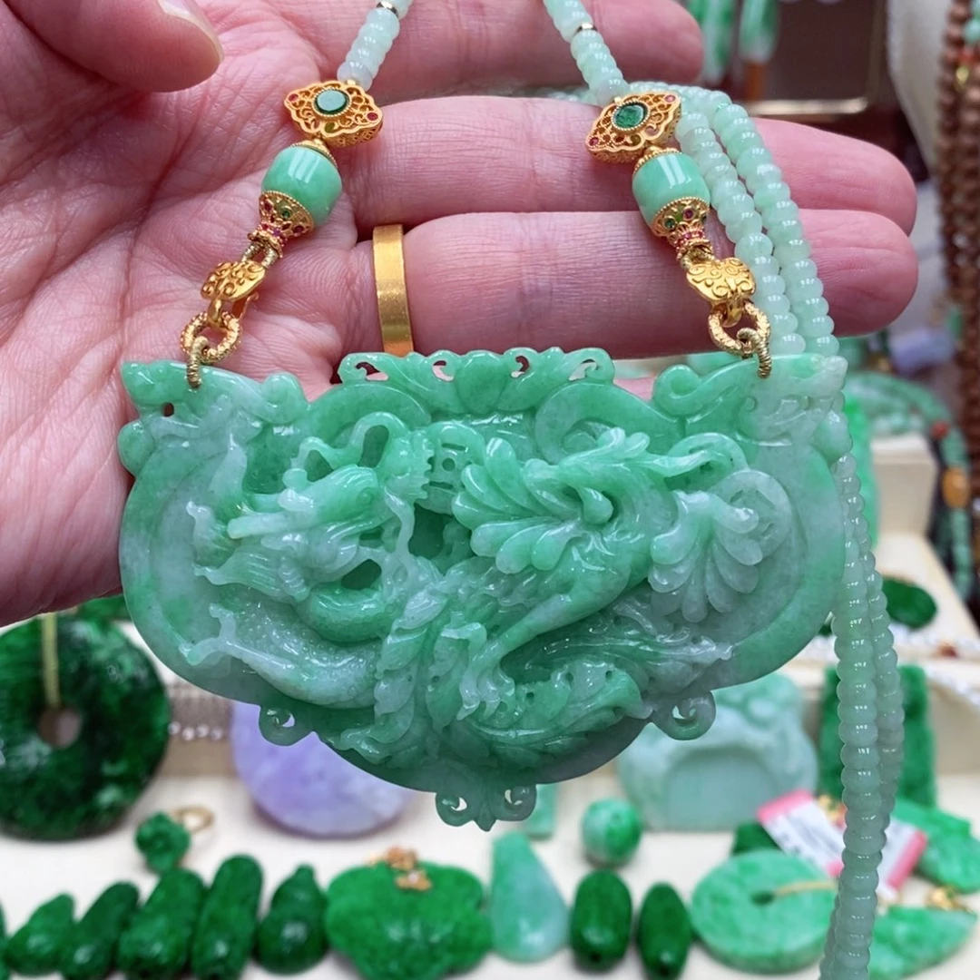 颈饰未镶嵌翡翠翡翠吊坠