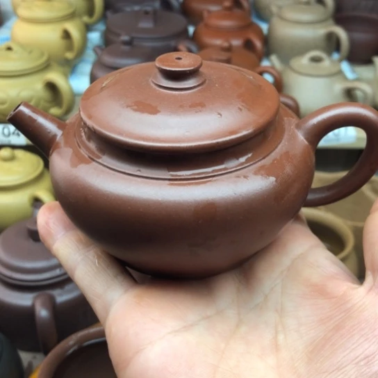 茶壶紫砂红皮龙飞碟180豪升左右