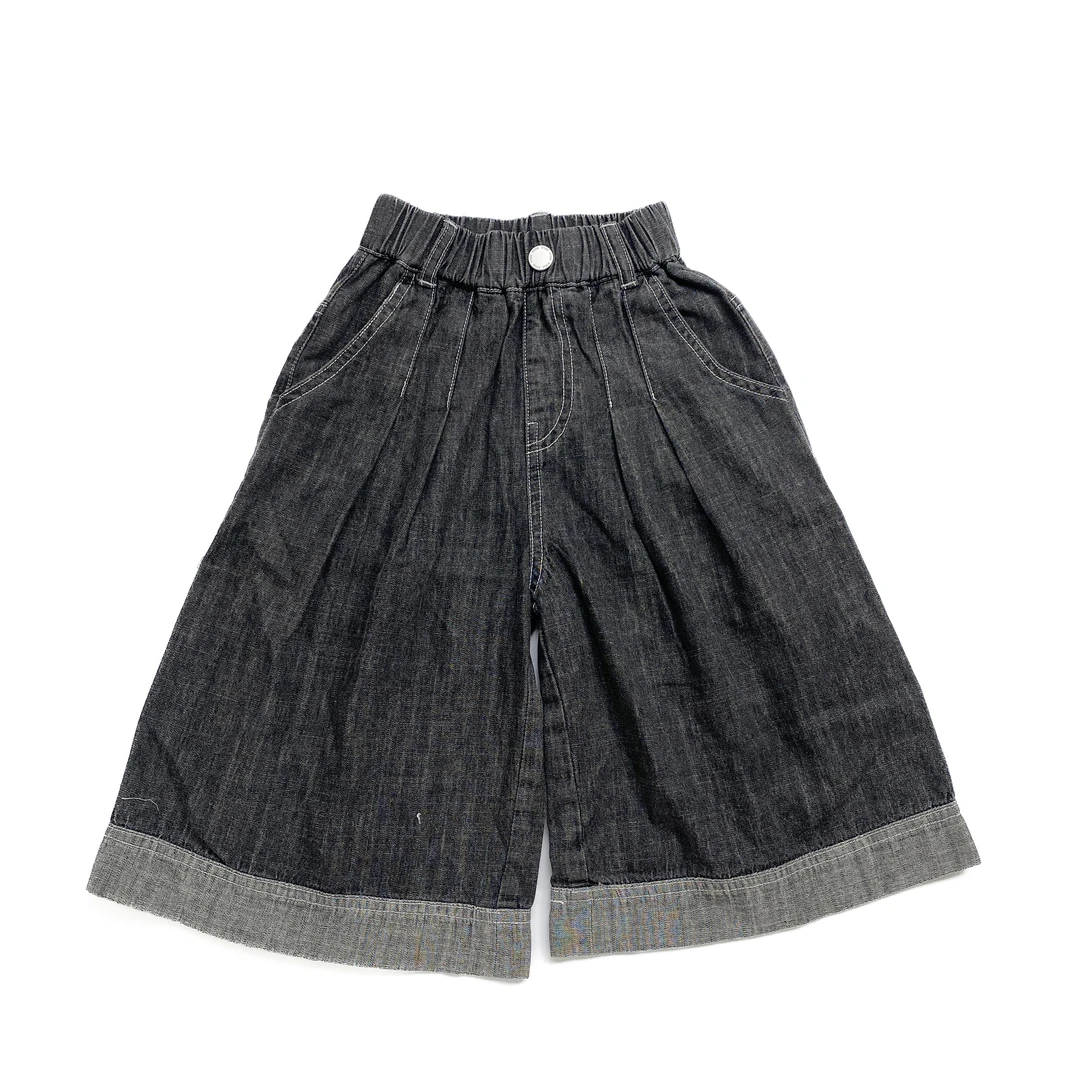 M 儿童休闲百搭时尚牛仔阔腿裤 25A01881