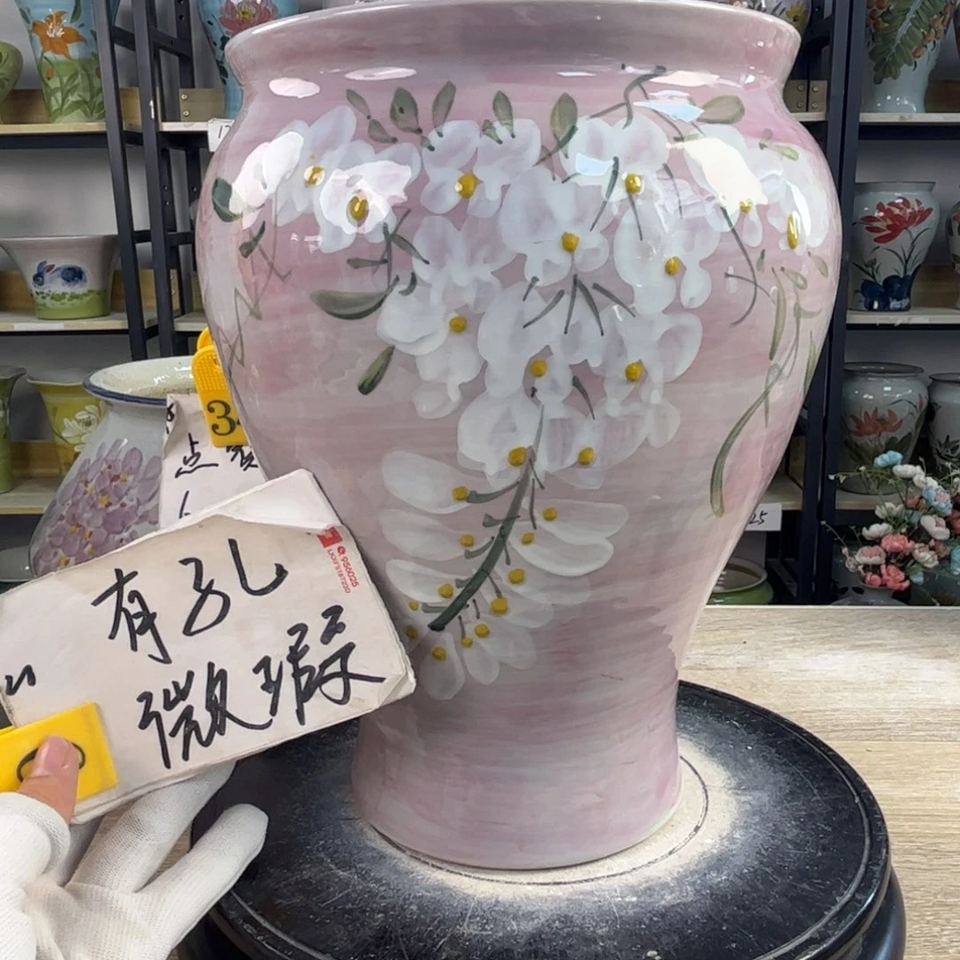 罐1tc景德镇陶瓷花盆