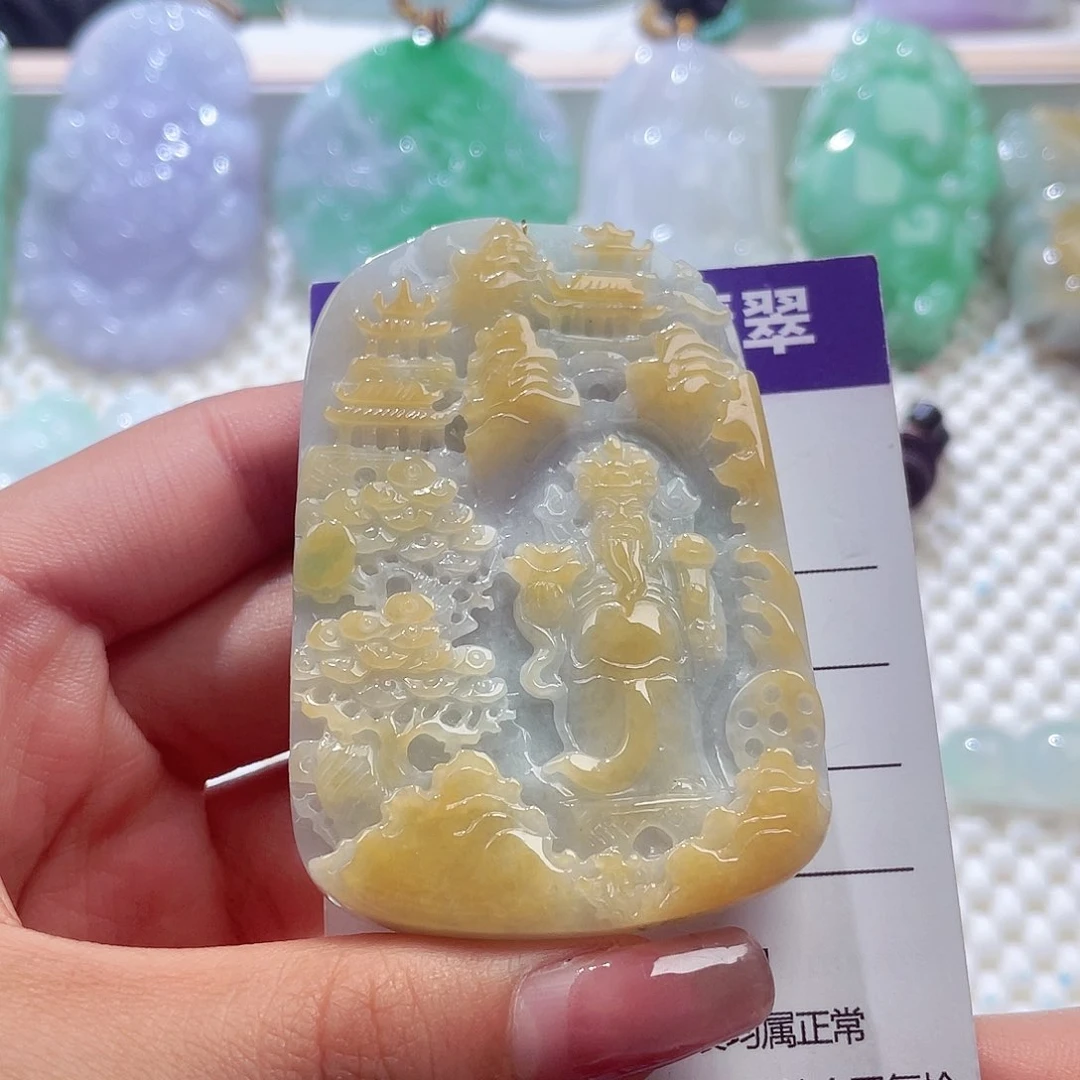 颈饰未镶嵌翡翠翡翠