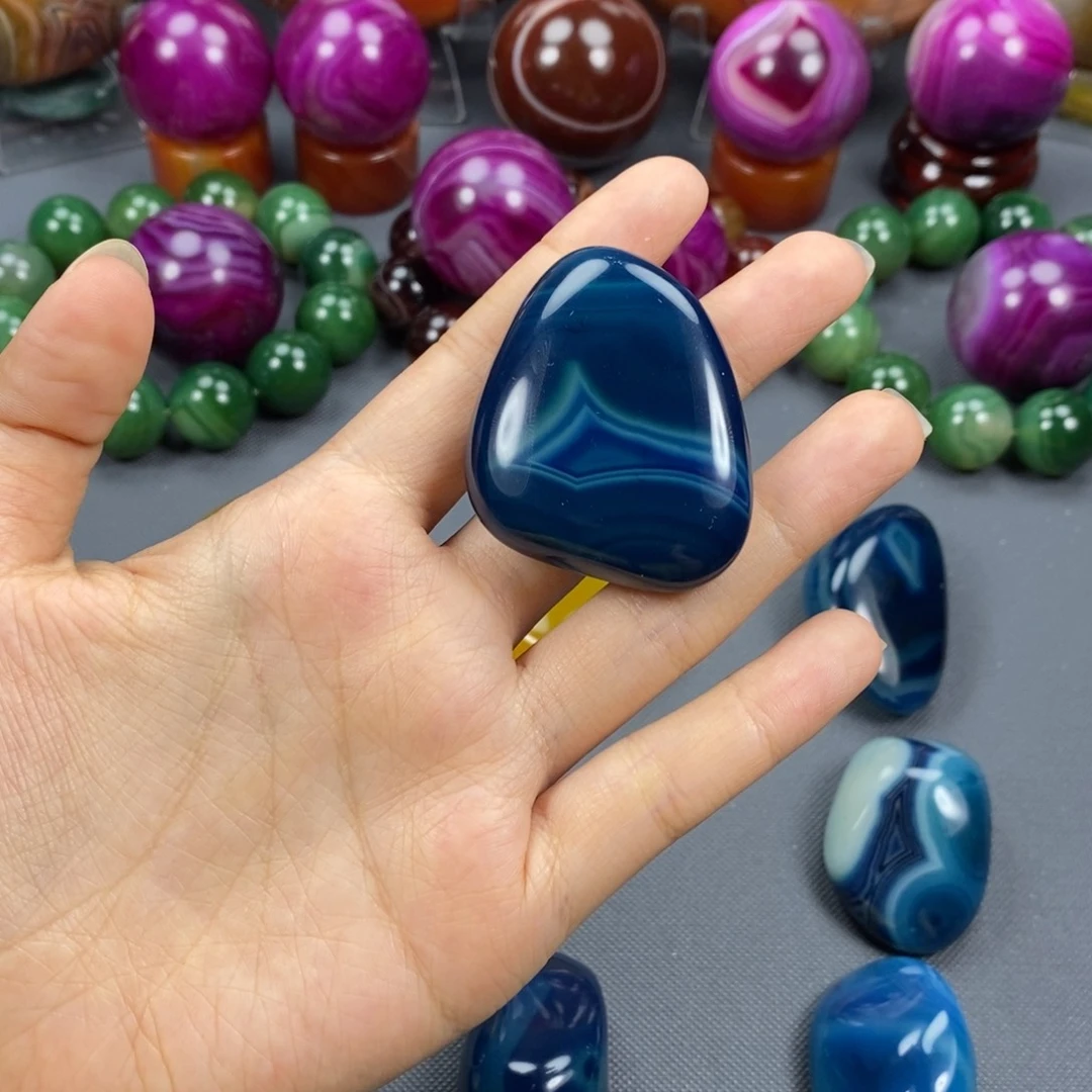 未镶嵌玛瑙/玉髓珠宝奇石小**刀