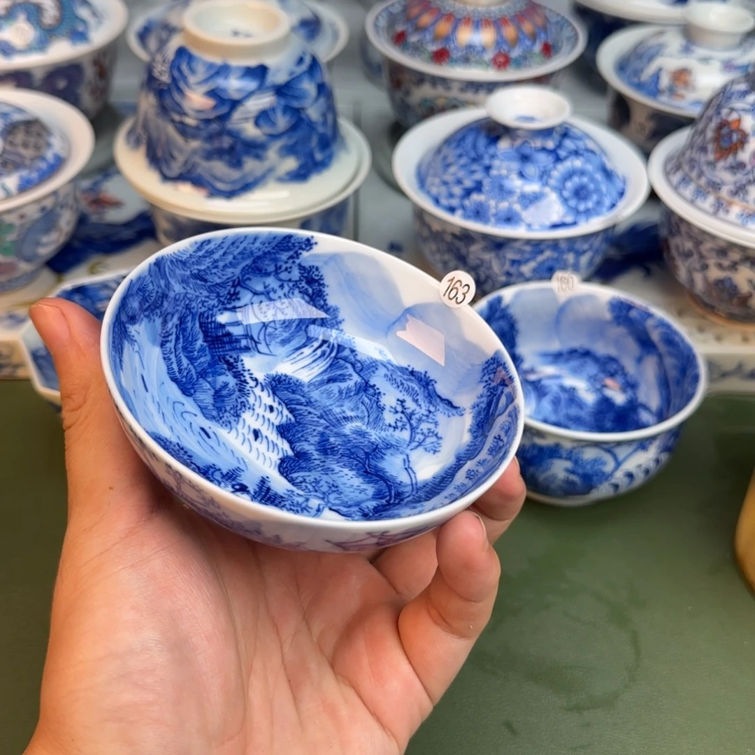 彦祖纯手工手绘茶具163