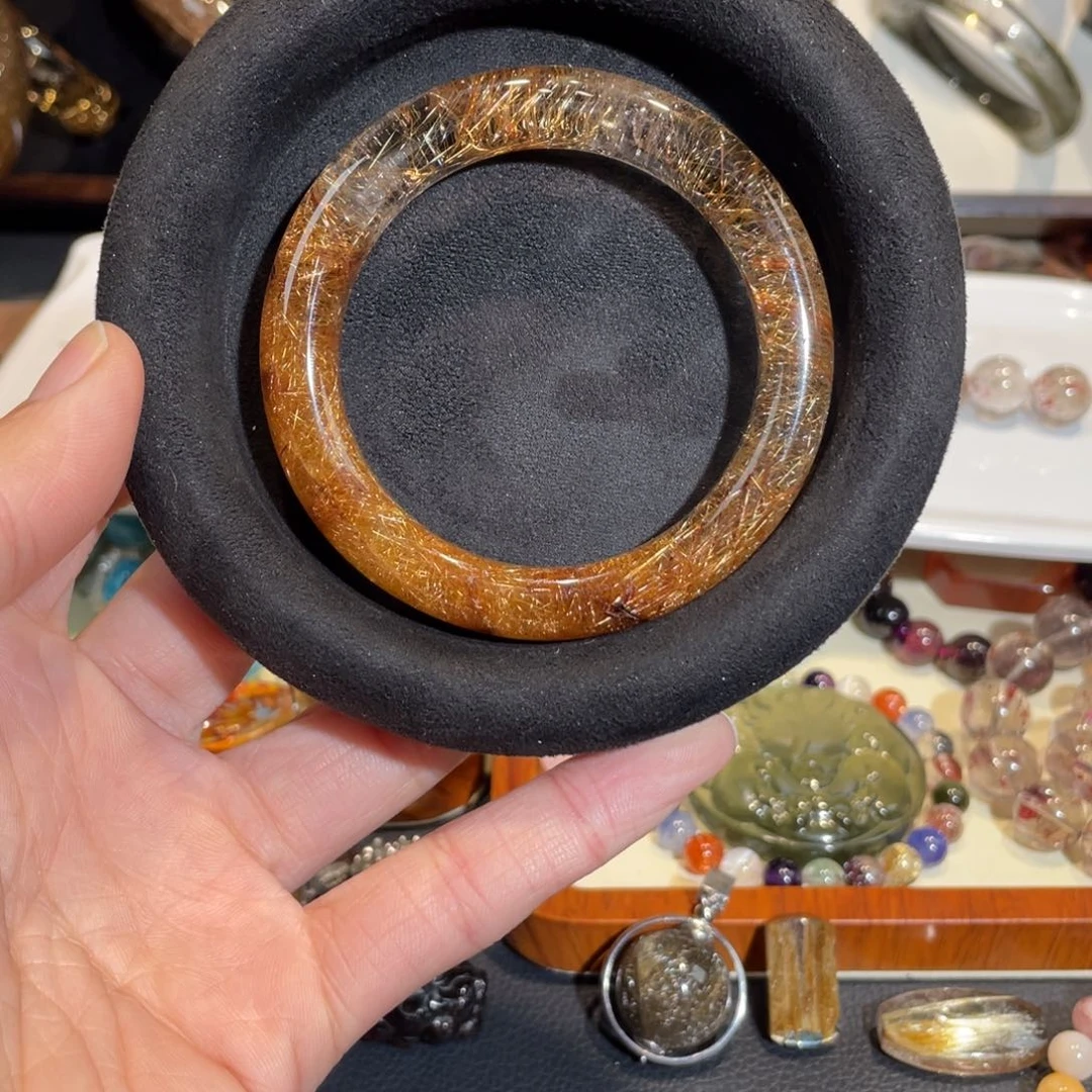 未镶嵌手镯水晶54.5圈口