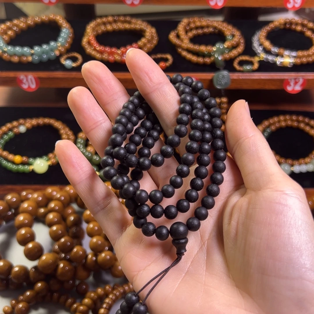 辛***欣手串库克精品降真108颗0.6
