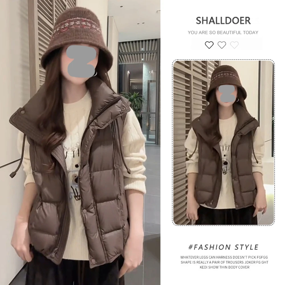 拉链设计感无袖马甲女2025秋季新款韩版宽松高级感显瘦衣服