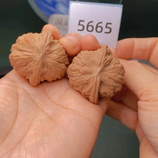 把件文玩核桃38.5全品磨盘5665