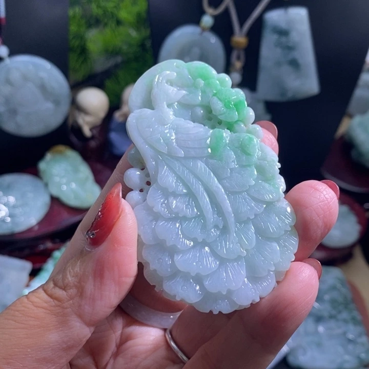 【闪购商品】颈饰未镶嵌翡翠凤凰