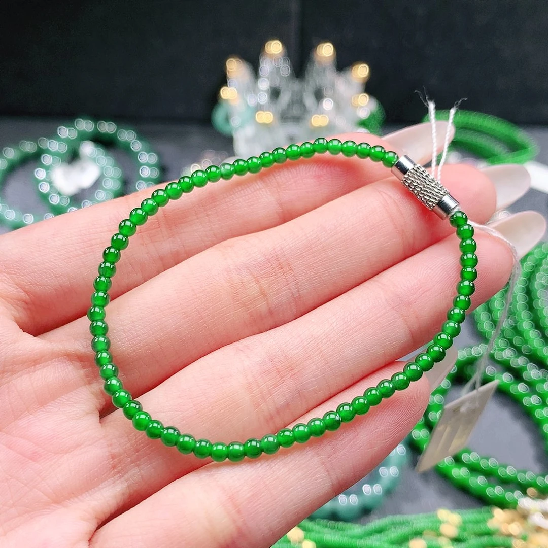 翡翠未镶嵌手链手链