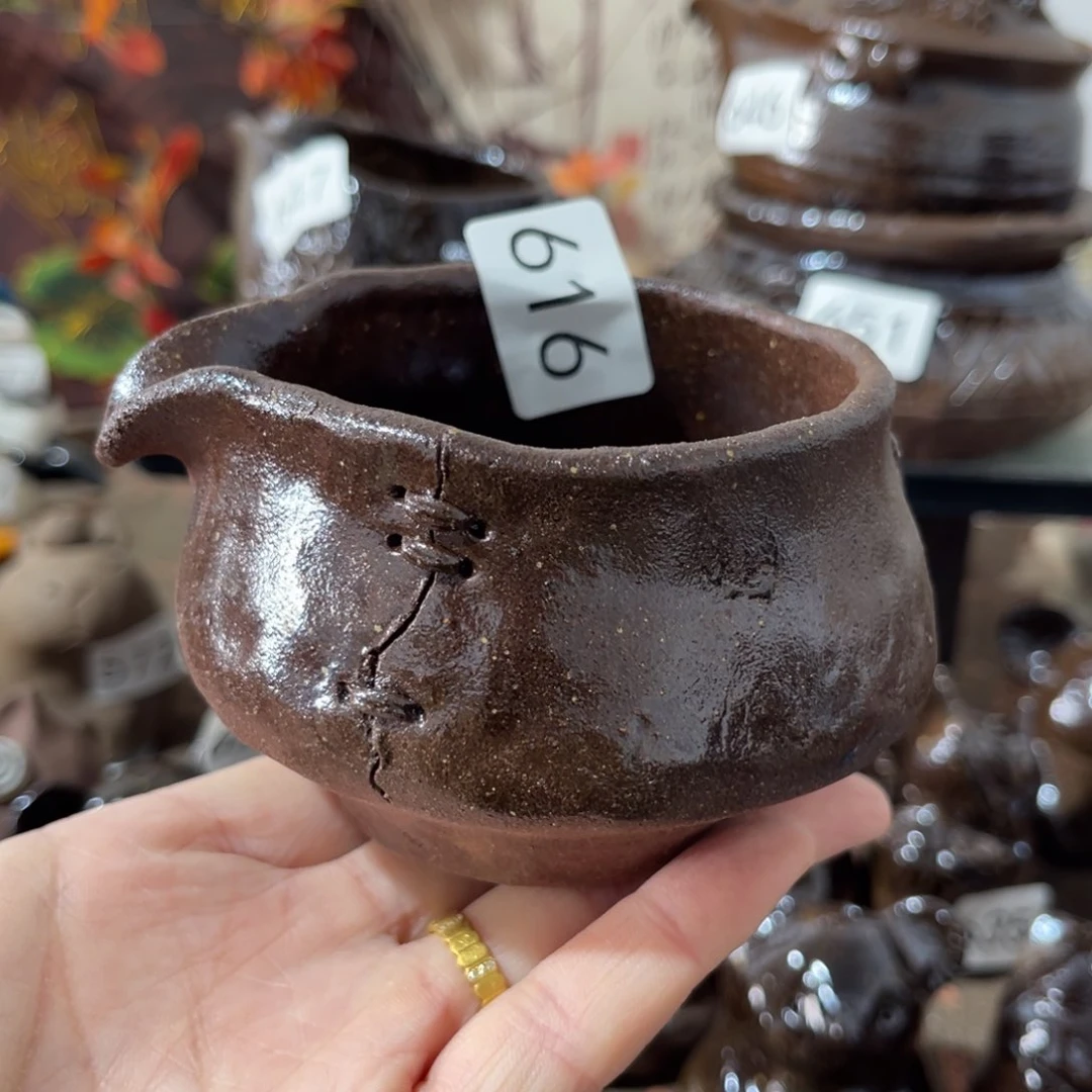 木村信鸿柴烧宝瓶