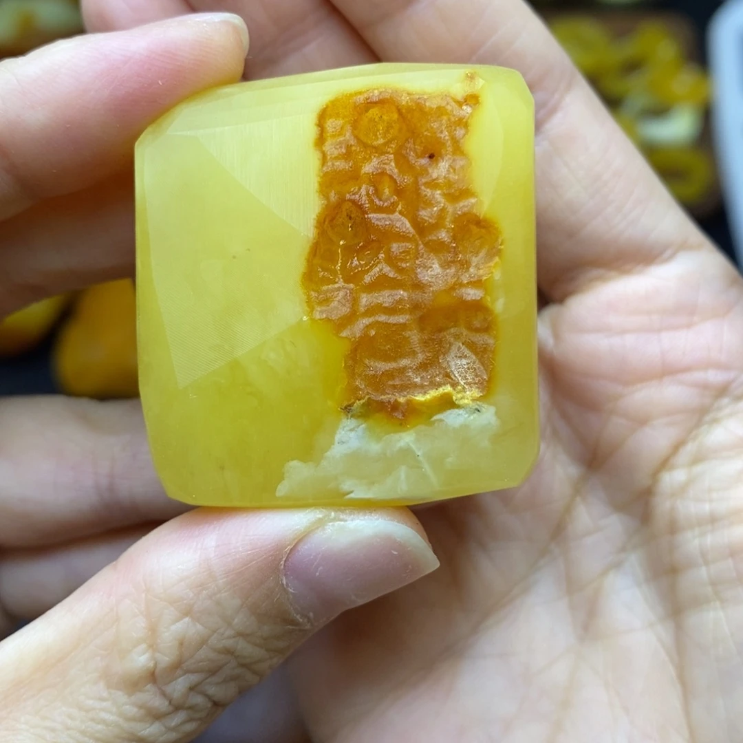 定制琥珀未镶嵌志****e胖